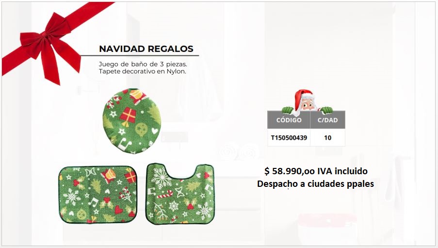 T150500439 NAVIDAD REGALOS con precios