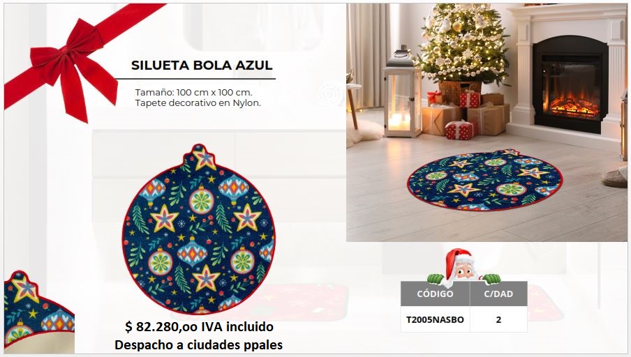 T2005 NASBO - SILUETA BOLA AZUL con precios