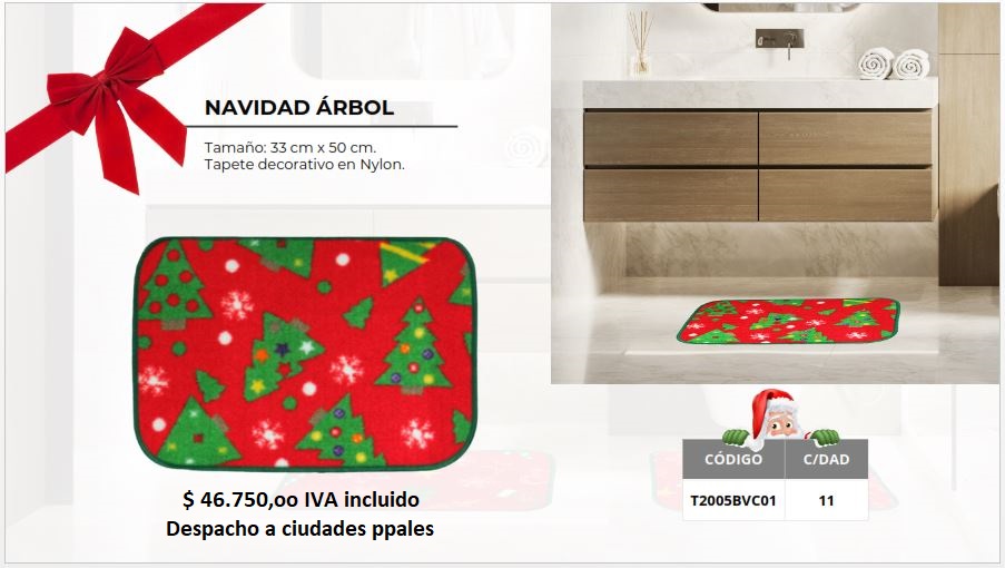 T2005BVC01 NAVIDAD ARBOL con precio